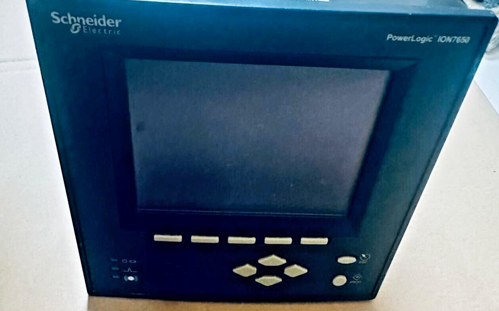 SCHNEIDER ELECTRIC ION7650 POWER LOGIC POWER METER