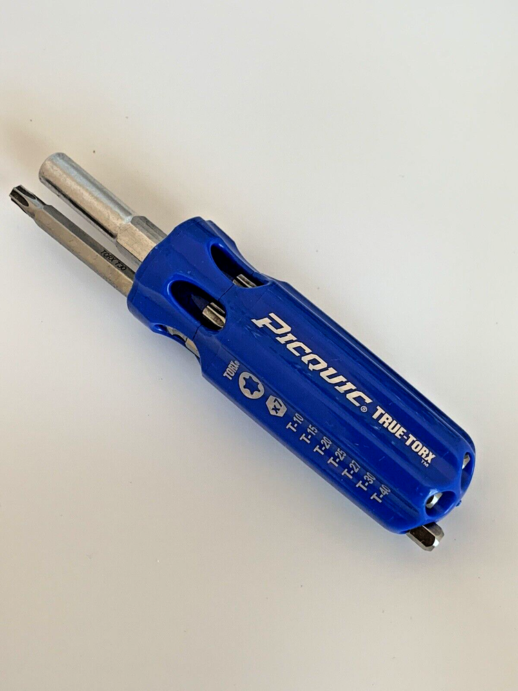 PICQUIC HEX MULTI BIT DRIVERS - SAE - METRIC - TORX - {three separate tools}