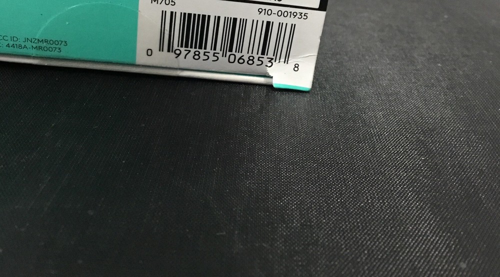 Authentic Logitech Marathon M705 Wireless Mouse (910-001935) Brand New