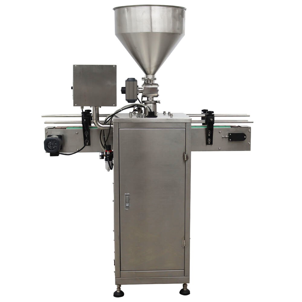 100-1000ml Automatic Servo Paste Liquid Filling Machine 110V 3.9" Bottle 1 Head