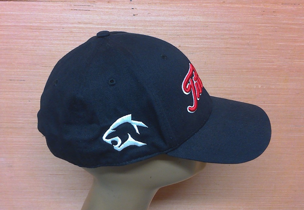 Titleist Golf Nex-Tech Black Baseball Style Hat Cap OSFA Adjustable