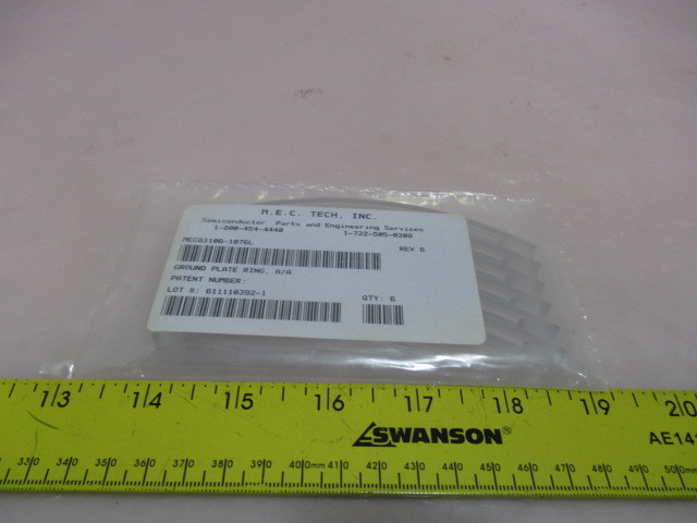 24 M.E.C. Tech MEC83106-1076L, Ground Plate Ring, A/A. 417202