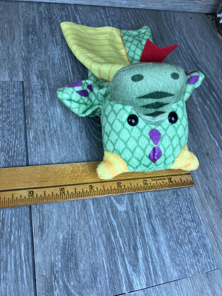 Dragon Hand Puppet Green 9” Long