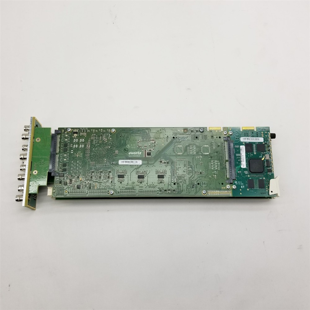 Evertz 7800TM2-X10-3G 3G/HD/SD Dual Time Code Reader/Translator/VCG/GPIO/Serial