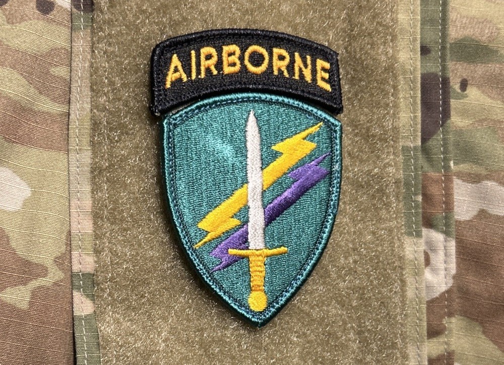 US Army CAPOC Patch w/ Hook Full-Color Civil Affairs/ PsyOps Command