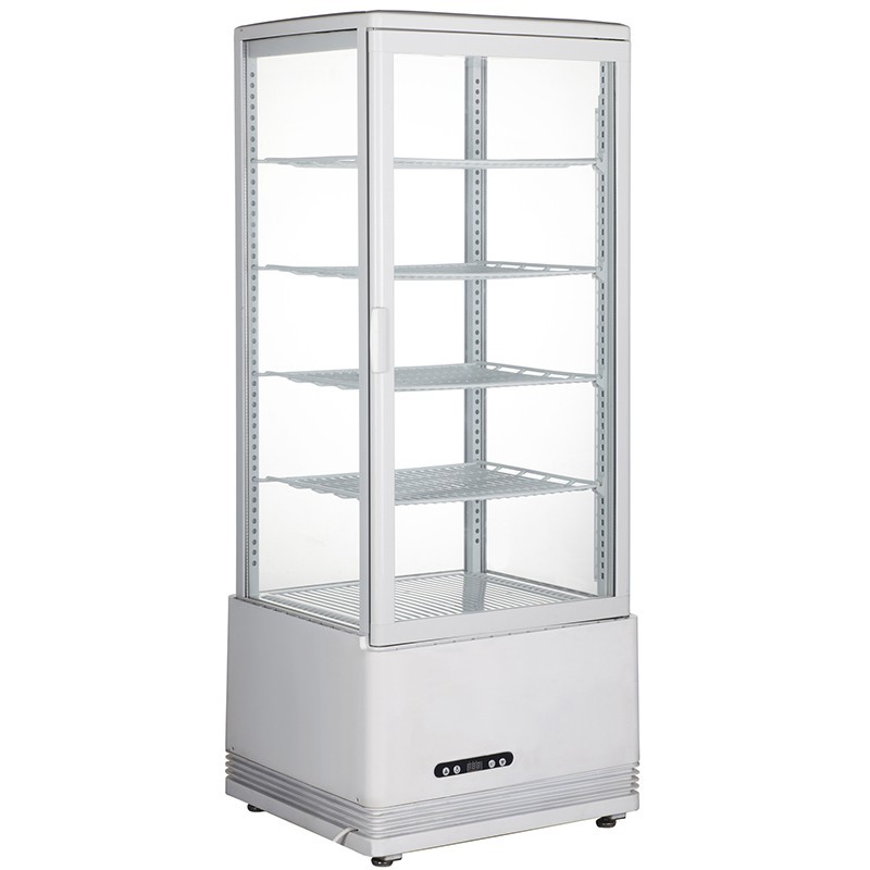 openbox-Gass Refrigerated Cake Fruit Display Case 5-Layer Automatic Defrost 110V