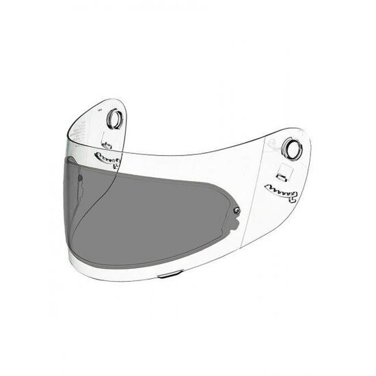 Shark Ridill STD/Openline, S600, S700, S900 Dark Smoke Pinlock Insert