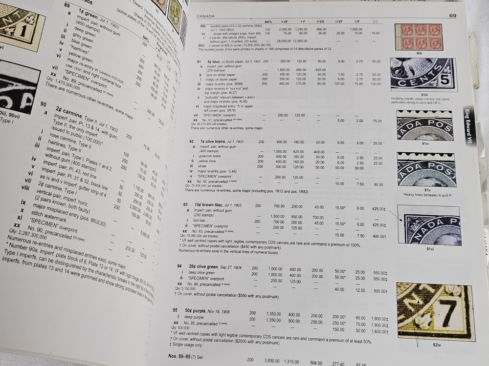 2010 The Unitrade Specialized Catalogue of Canadian Stamps Spiral Bound