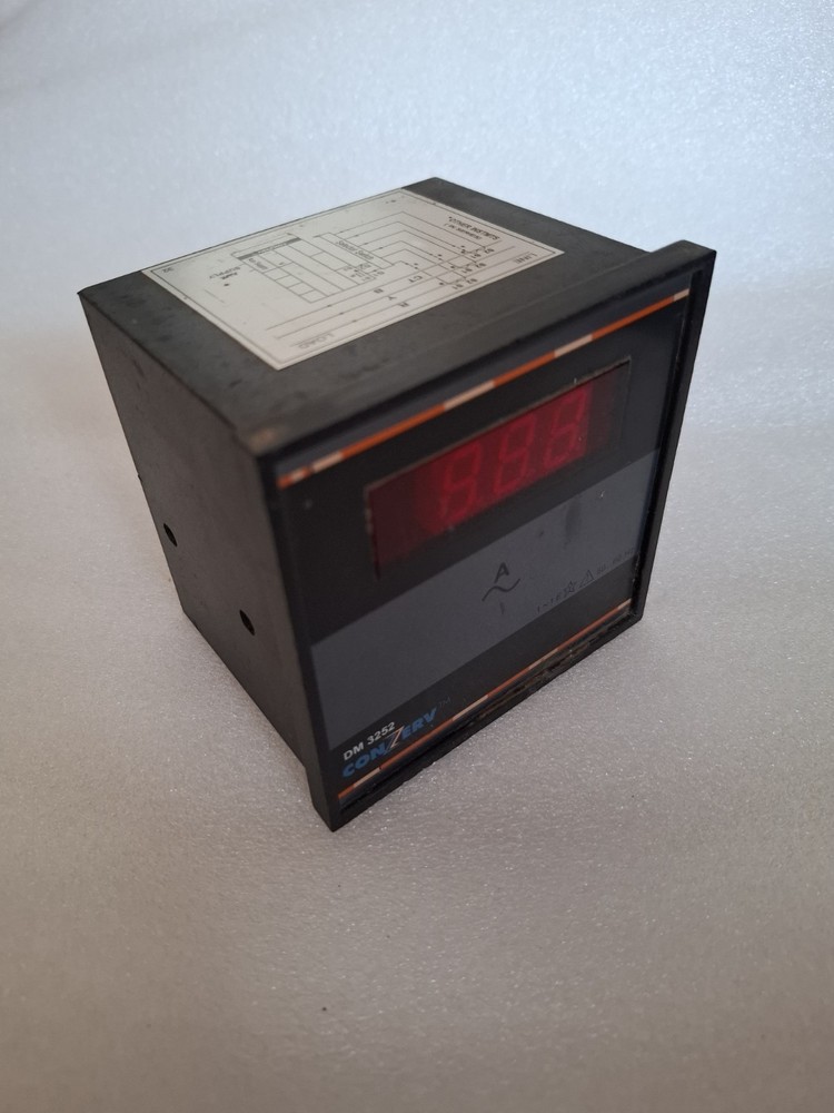 CONZERV DM3252 DIGITAL PANEL METER TESTED OK