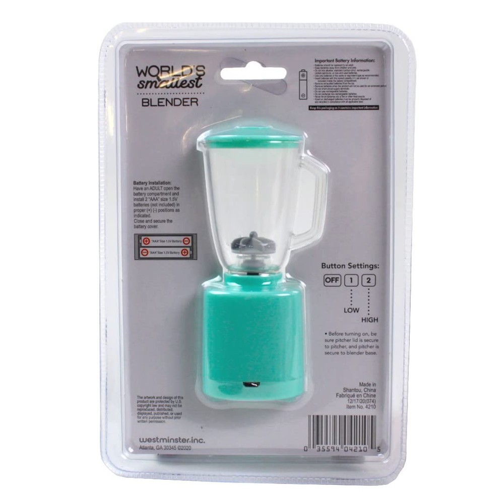 Westminster World's Smallest Real Working Blender