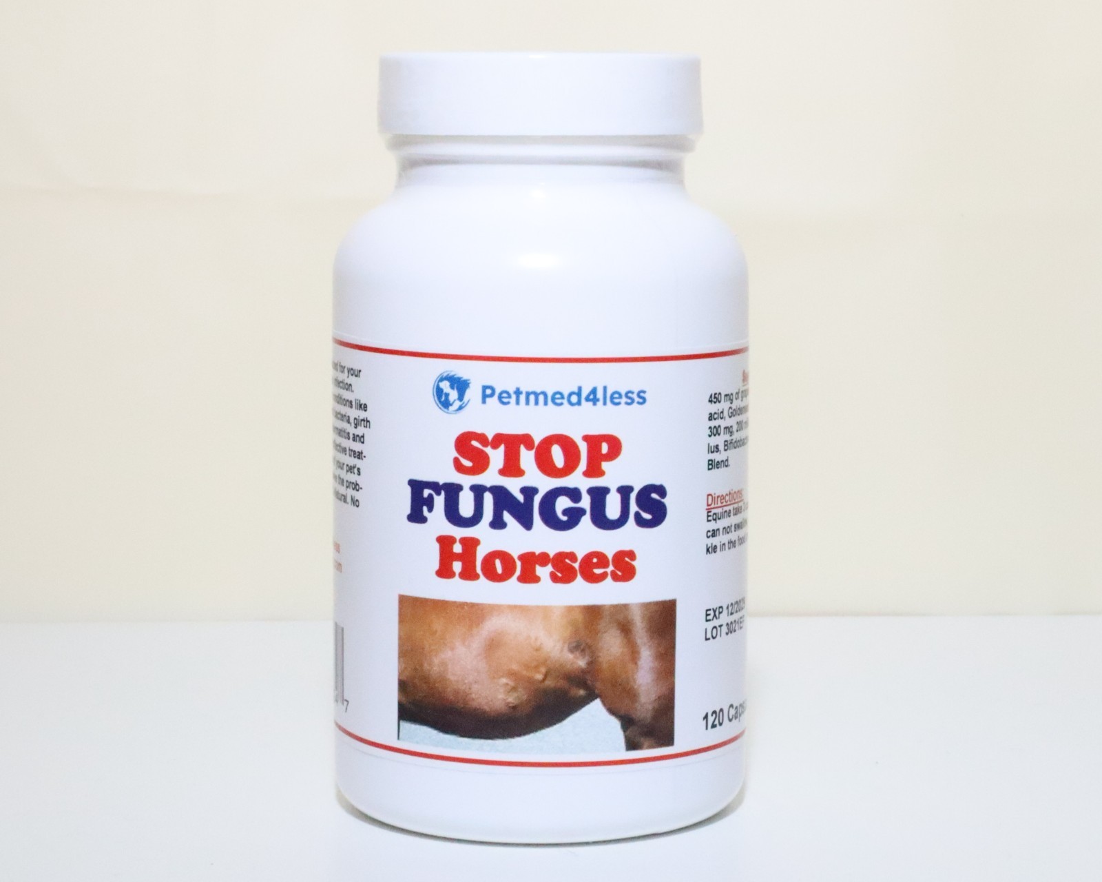 FUNGUS KILLER HORSES - TREAT & PREVENT - 120 capsules -  Made in USA