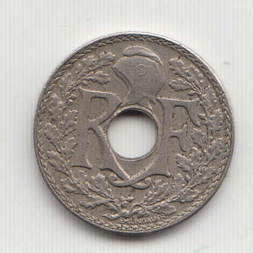 France 5 Centimes 1937