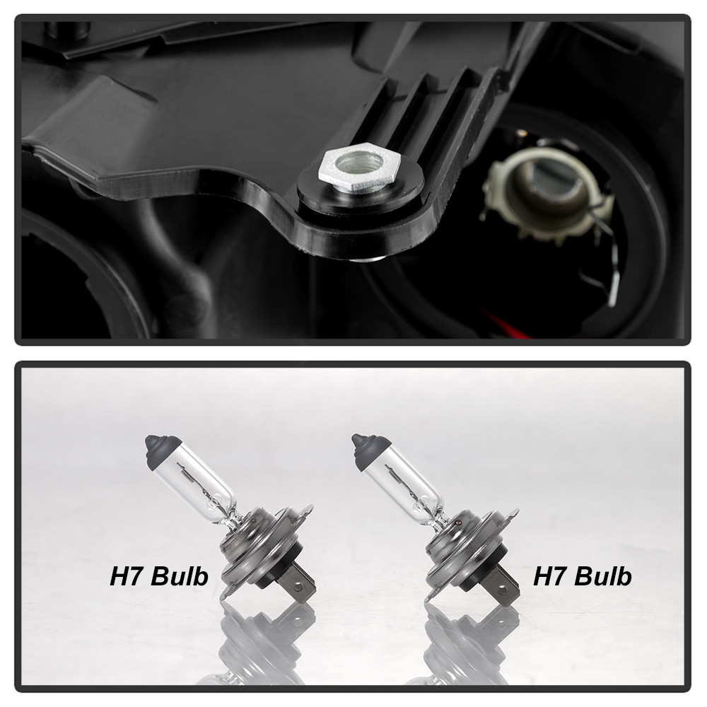 2007-2012 GMC Acadia Projector Headlights Headlamps Replacement Left+Right Set