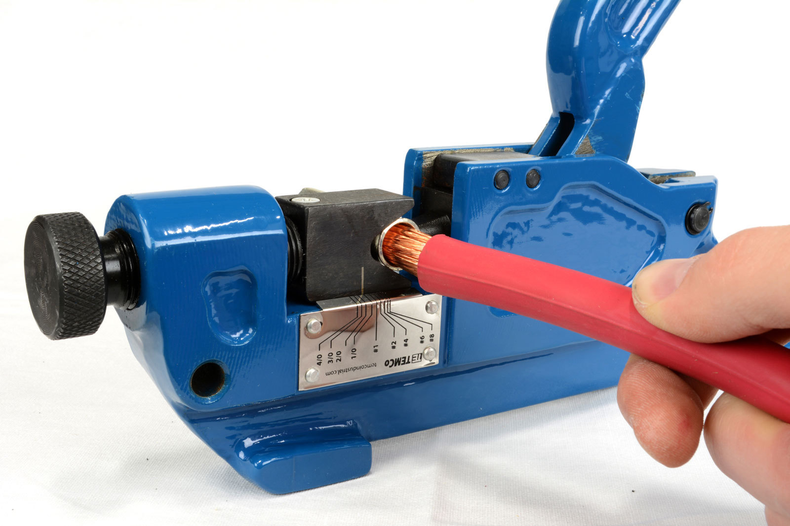 TEMCo DIELESS INDENT LUG CRIMPER TOOL Electrical Battery Terminal Cable Wire