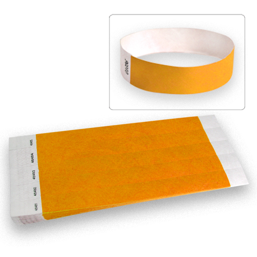 100 3/4”Tyvek Wristbands- Choose Your Color-Bars,Events,Clubs,Security,ArmBands