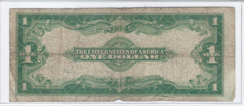 1923 $1 Large Size Silver Certificate VG G. Washington Note! Really nice!