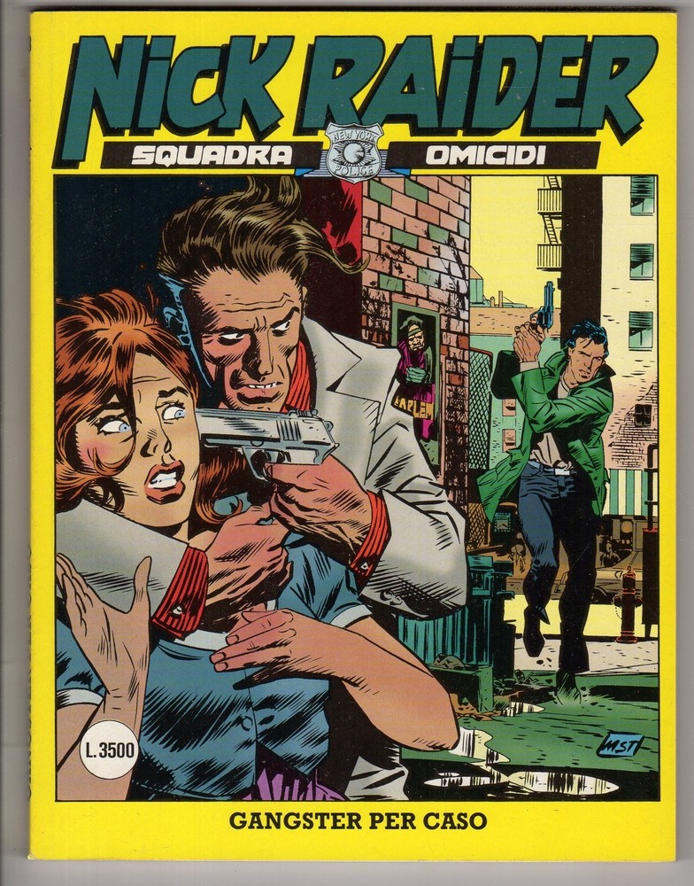 comic NICK RAIDER Bonelli number 118