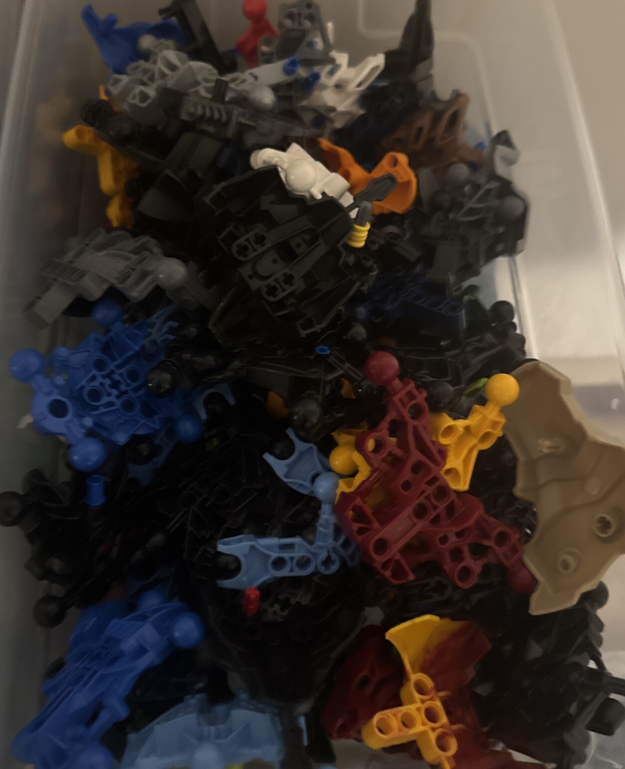 Lego 50 Random Bionicle Technic and/or Hero Factory Pieces Parts Bulk With Masks