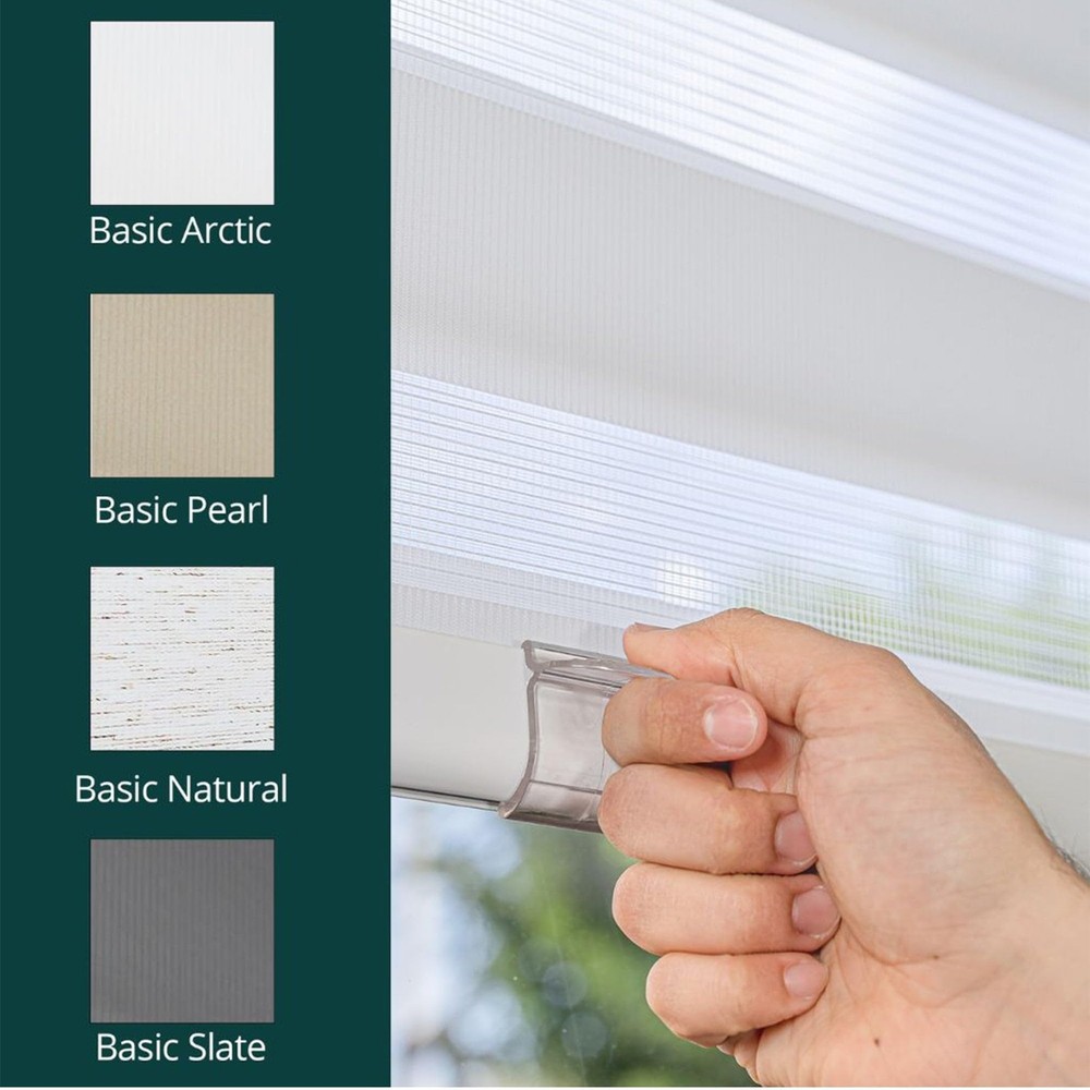 Zebra Blinds, Roller Window Shades, Blinds for Windows, Roller Shades for Win...
