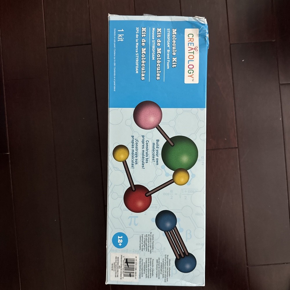 Molecule Model Kit All White Creatology (Rvb3)