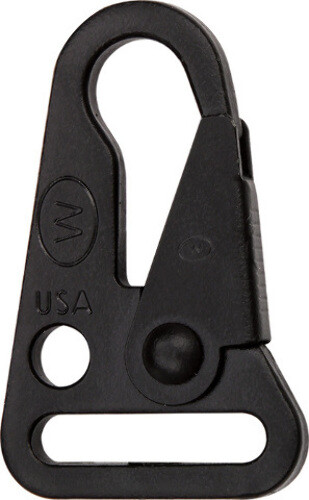 ITW C.L.A.S.H. 09267-23-BLK (Conventional Latch Attachment Snap Hook). Designed