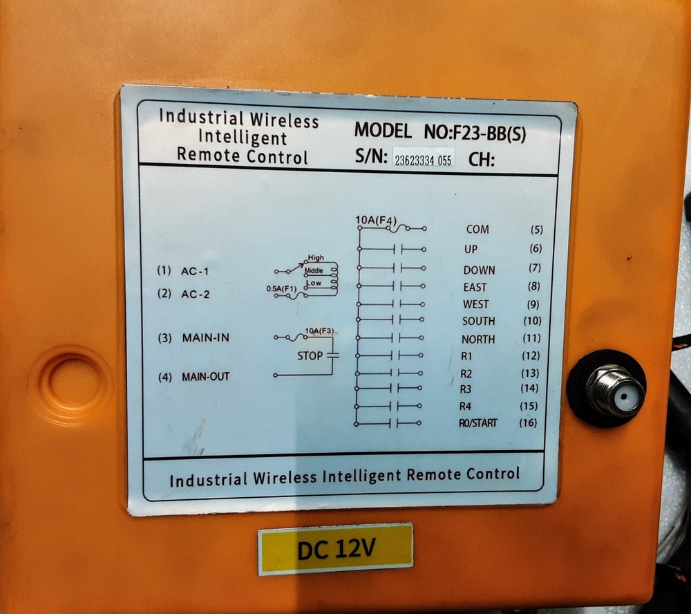 Industrial Wireless Remote Control Crane Automatic Intelligent Remote Control