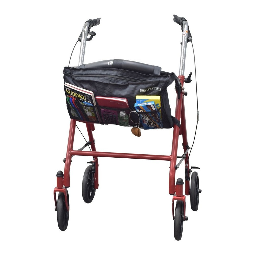 Deluxe Universal Walker/Rollator Bag - Berry