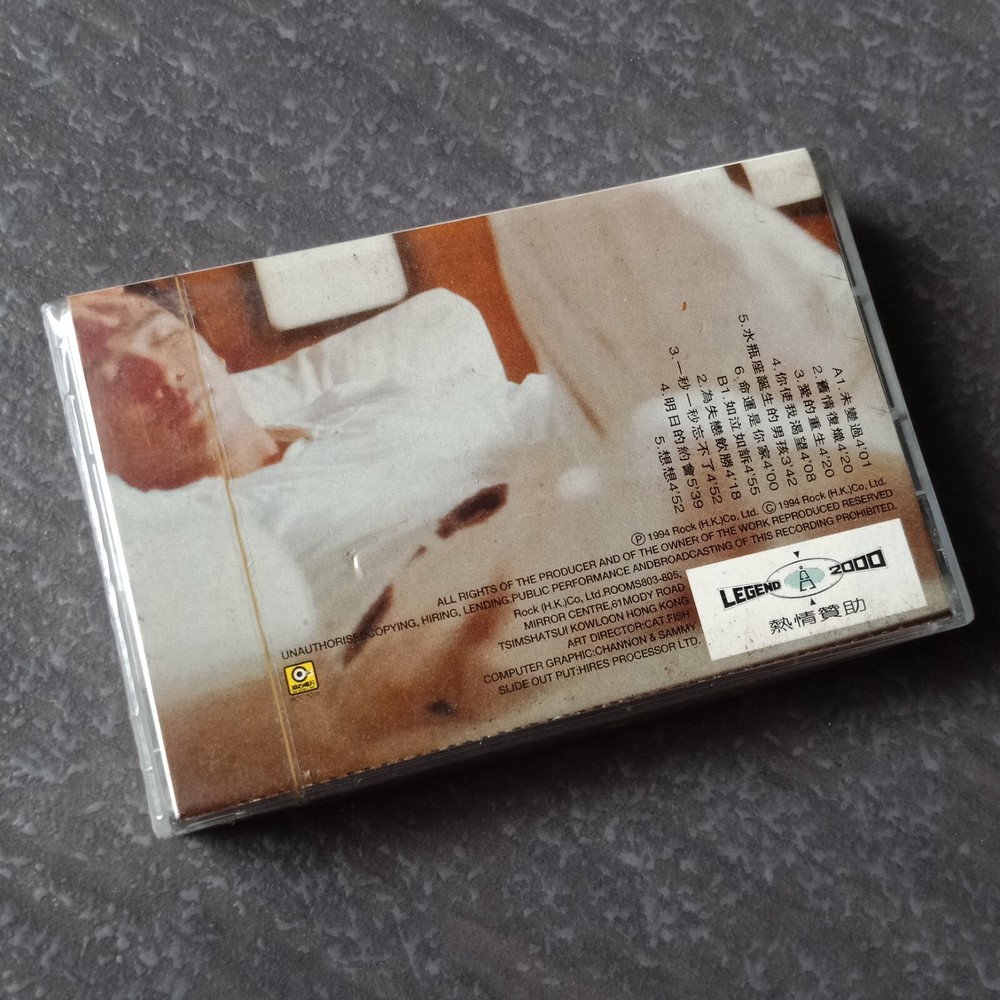 B- Alex To 杜德伟 =未变过= 马来西亚版磁带 未拆 Malaysia Cassette Sealed