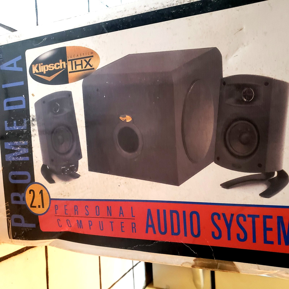 Klipsch ProMedia 2.1 THX Black Computer Speaker System - Good Condition