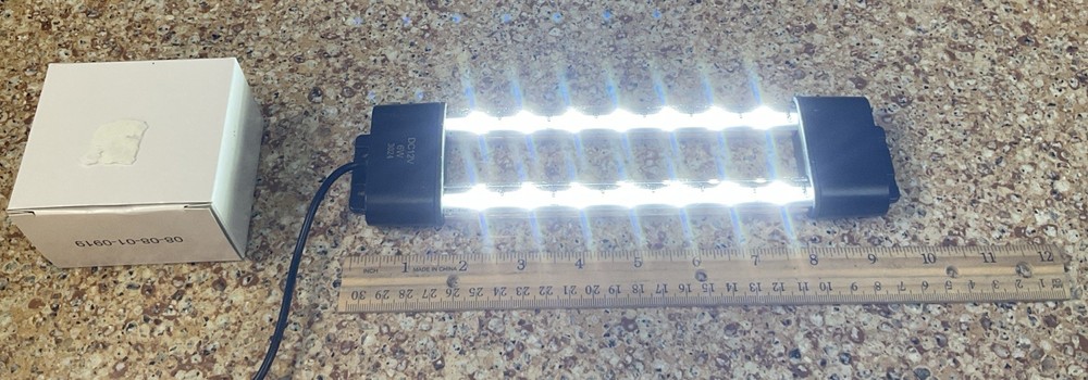 Top Fin Bundle!Heater/Power Filter/LED Light/Thermometer/Net/Water Test Vial/7Pc