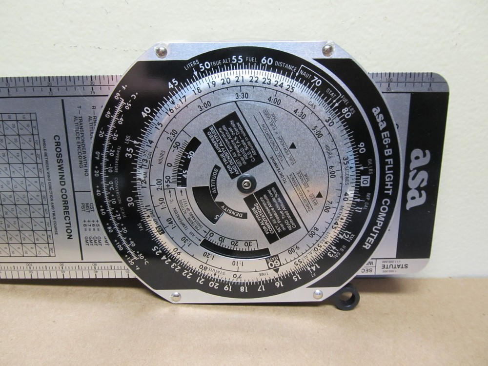ASA E6-B Metal Flight Computer / Plotter