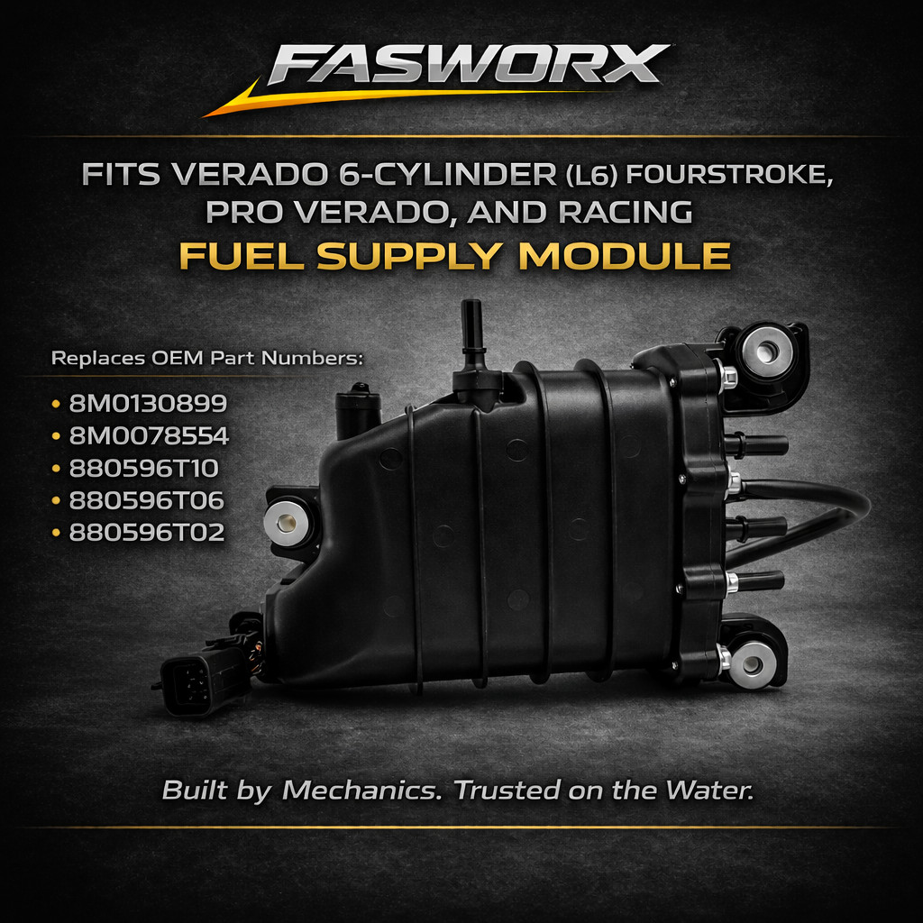 Mercury Verado Fuel Supply Module FSM 8M0130899 200-350HP L6 Pump