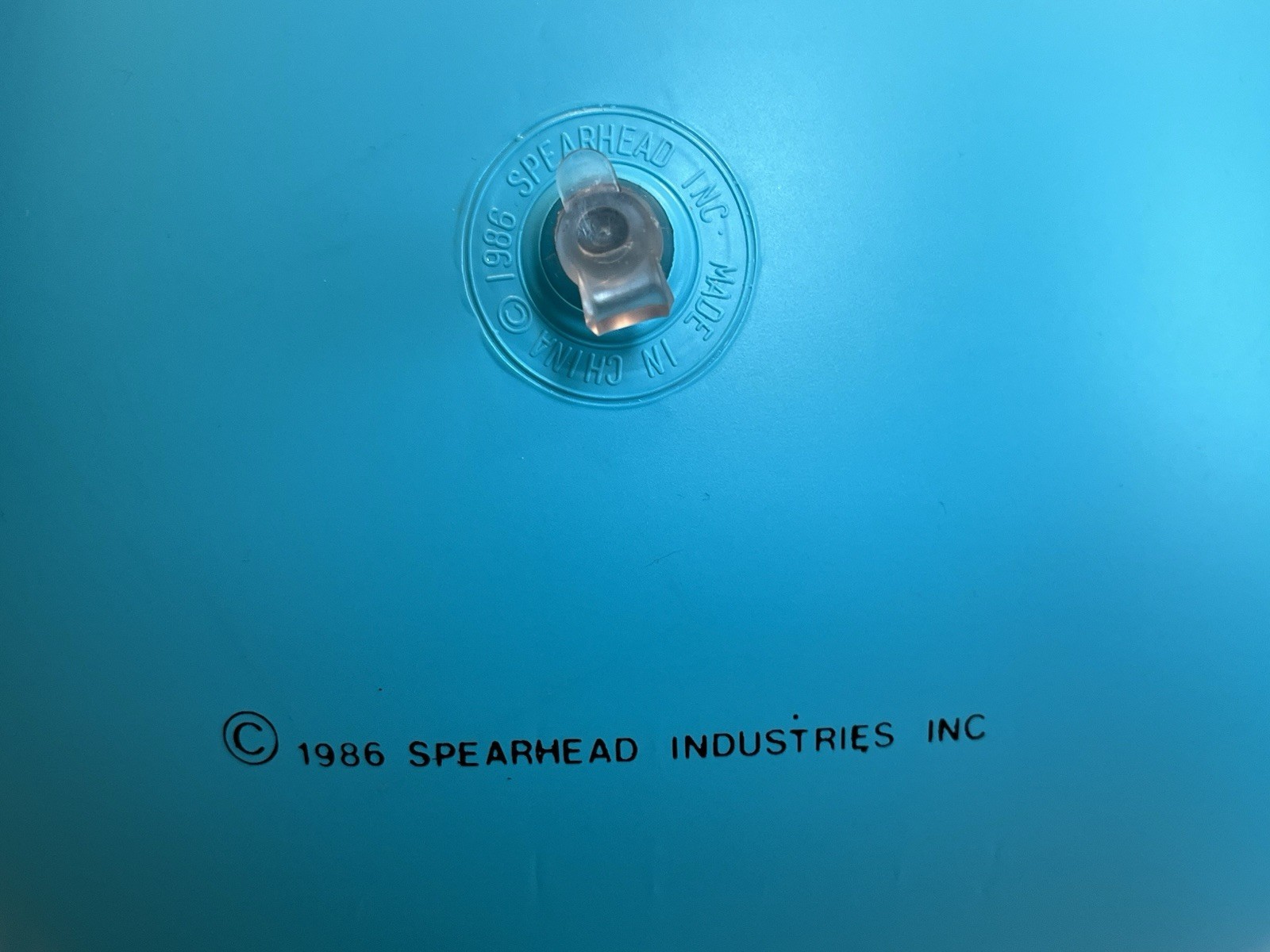 Vintage Dudley’s Inflatable Bosley Bunny 60” Blue Easter Bunny Decoration