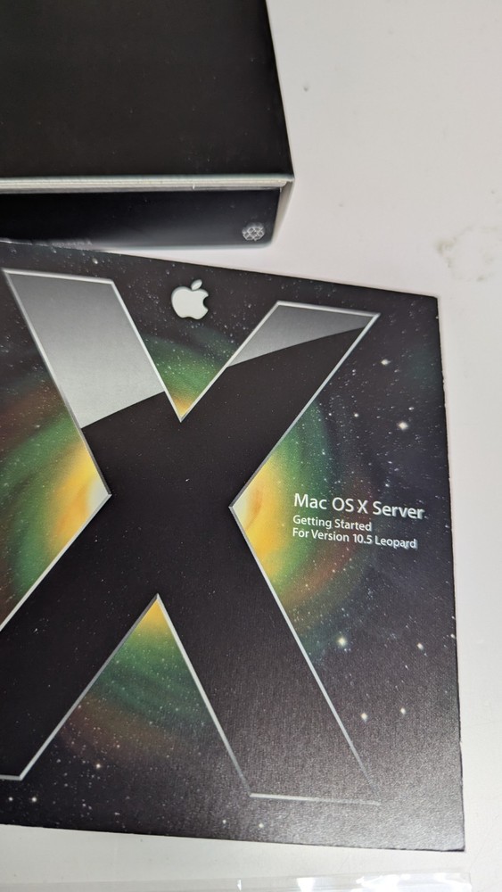 Apple Mac OS X Version 10.5.4 Leopard Server Unlimited Client License & Key