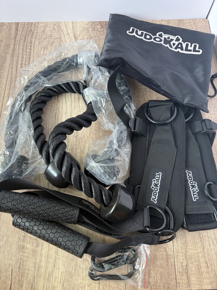 Tricep Rope Cable Machine Attachment GYM Sett Triceps Pull Down Accessories Set