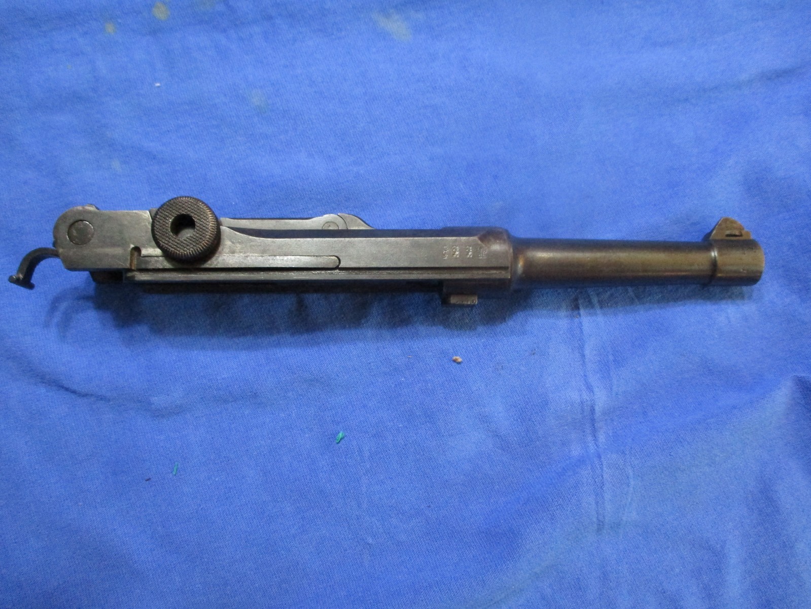 WW-1 1917 DWM P.08 Luger 9mm Slide, Toggle And Barrel Assembly non match Parts !