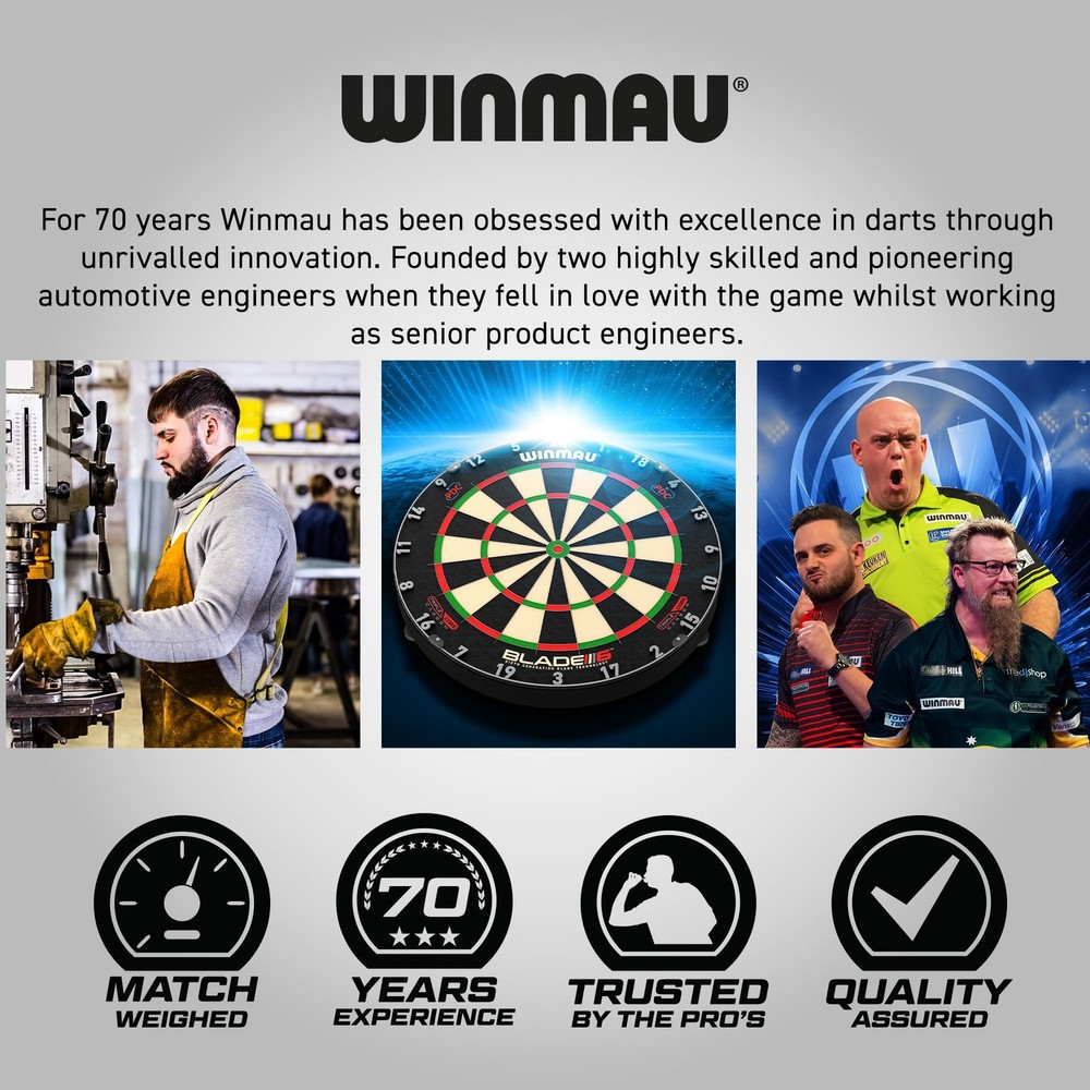 Winmau MvG Michael Van Gerwen Softip Darts Set - 50pc Gift Set