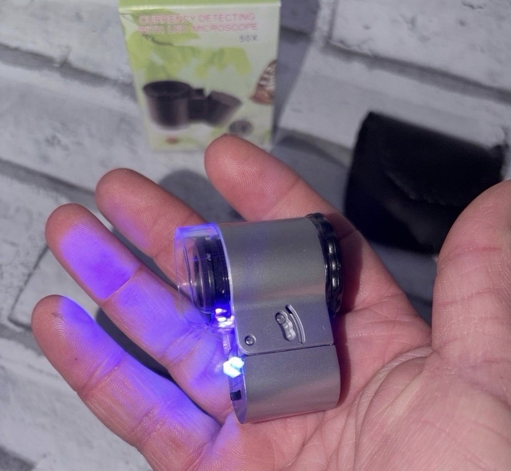 New Currency Detecting Mini Microscope/Jeweler