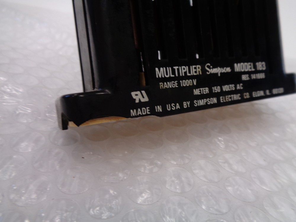 SIMPSON MODEL 183 MULTIPLIER UNMP