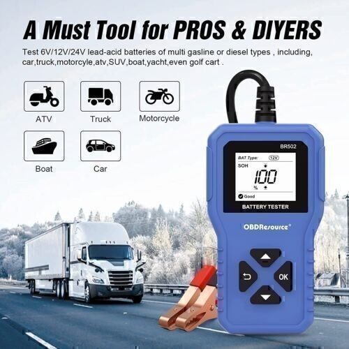 Battery Tester Charging System Analyzer For Yuasa YIX30L