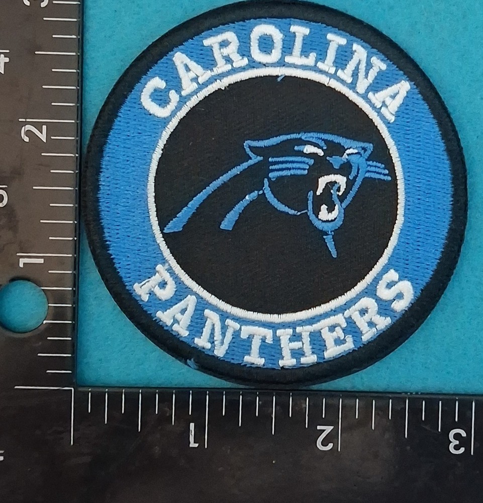 CAROLINA PANTHERS IRON ON PATCH