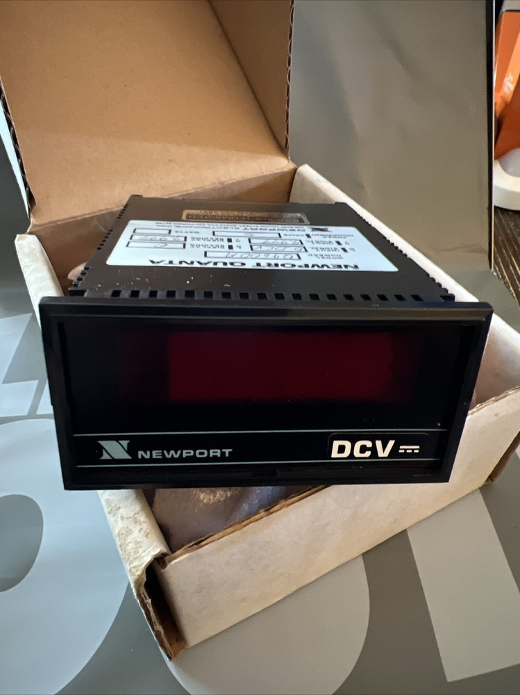 NEW SURPLUS Newport QUANTA DCV METERMASTER Q9600A RANGE 0-2 V