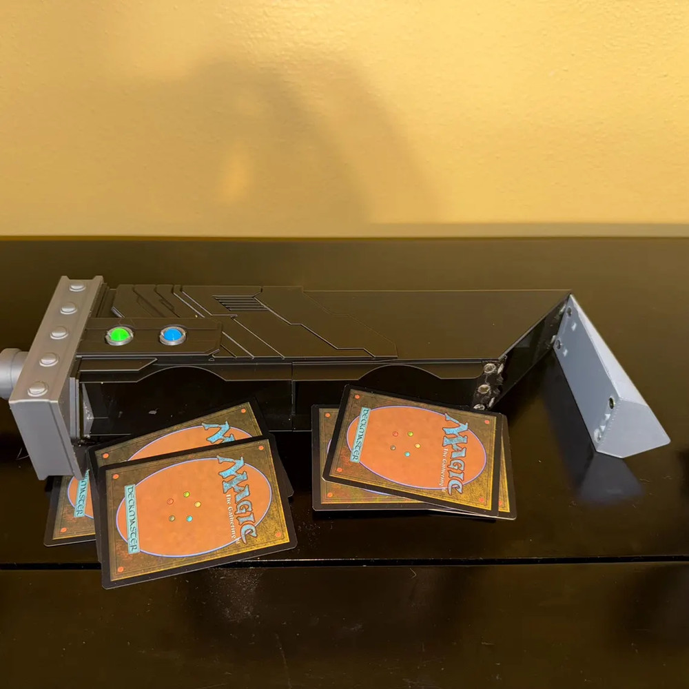 Customizable Buster sword MTG Deck Box | Pokemon | YuGiOh | Commander | Deck Box