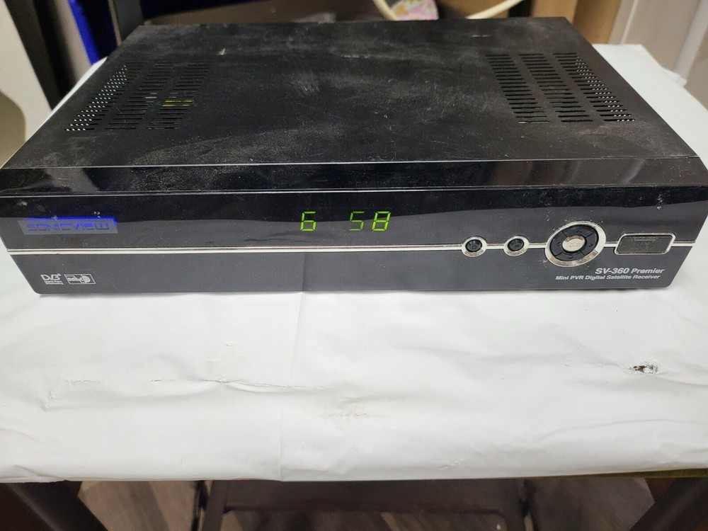 Sonic View SV-300 Premier Mini PVR Digital Satellite Receiver & Remote