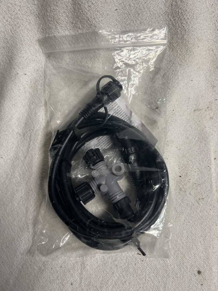 Garmin NEMA 2000 T connector and 6’ Drop cable