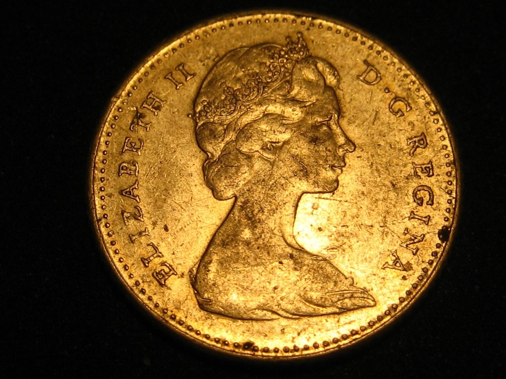 1965 Canadian Dime