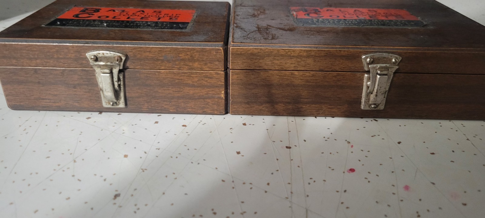 BALAS COLLETS LOT OF 53 In Original Wooden Boxes