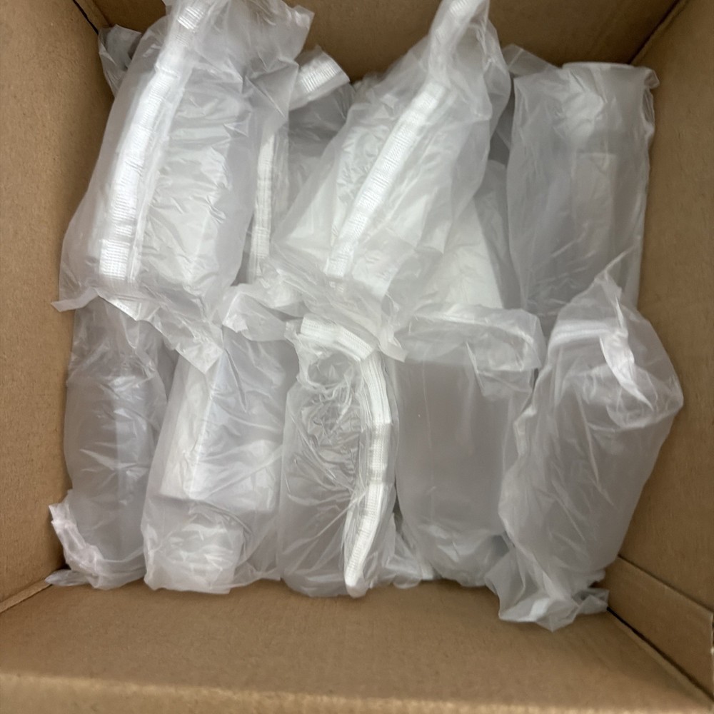 20 Pack 2 Oz Plastic Refillable Bottles with Flip Cap