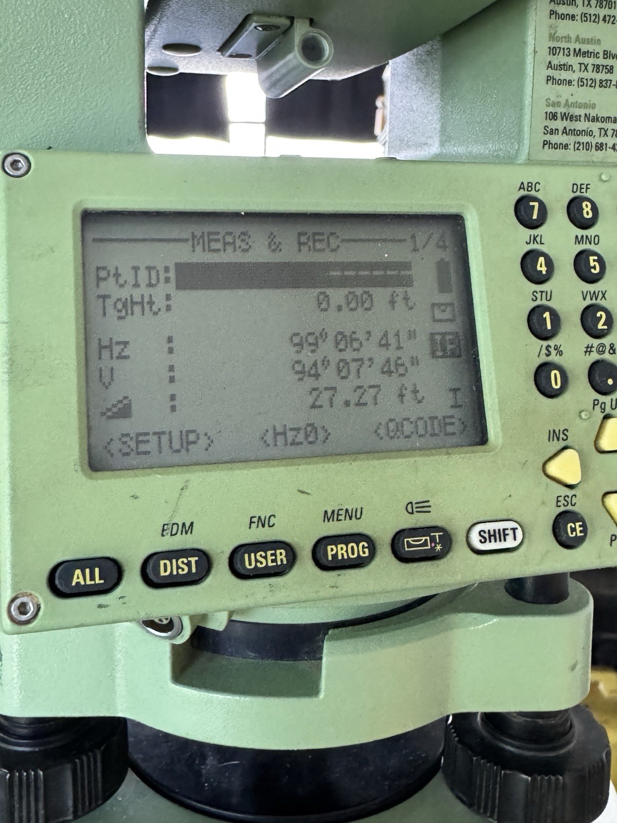 Leica TCRA702 ULTRA 2" R300 Reflectorless Motorized Auto Target Total Station