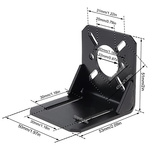 ChgImposs 2 Pack Motor Mount Bracket, Universal Multifunction Fixing Mounting